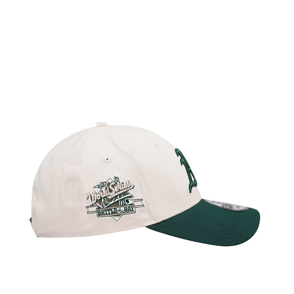 NEW ERA OAKLAND ATHLETICS WORLD SERIES 1989 TWO TONE EDITION 9FORTY STRAPBACK GORRA