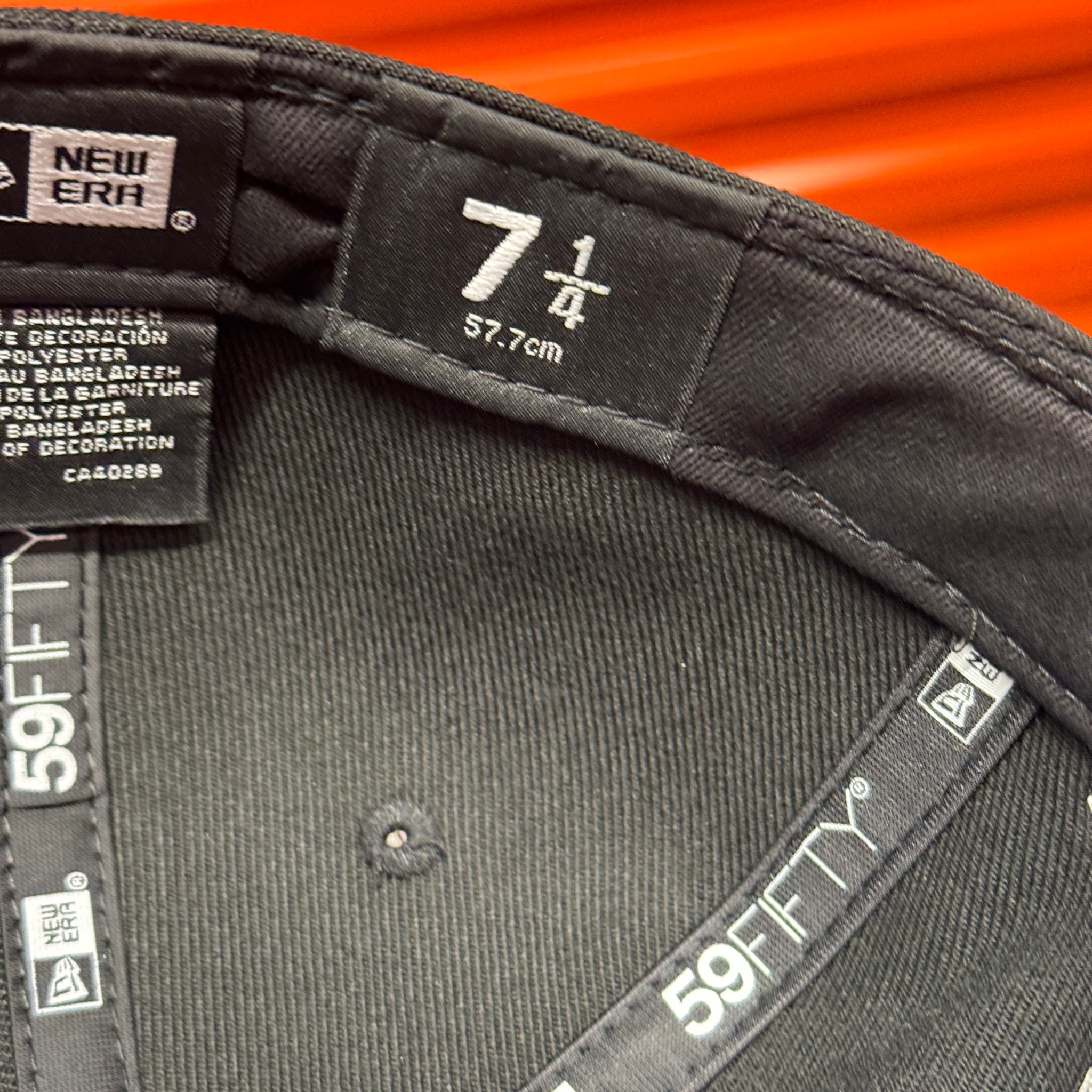 Black Blue Anaheim Los Angeles Angels 2010 All Star Game New Era Fitted Hat Cap