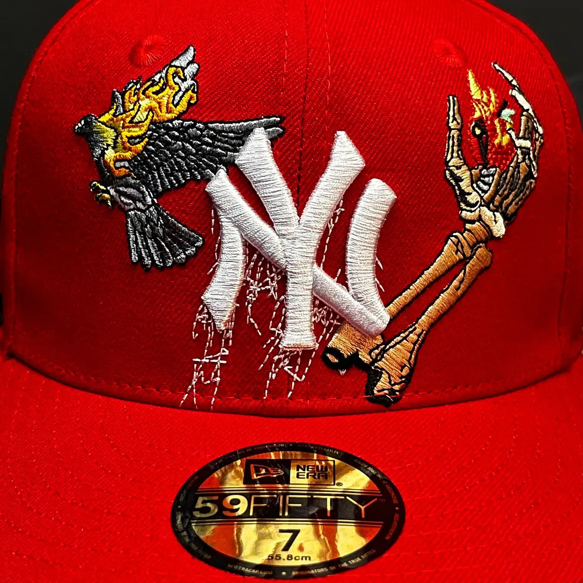 NEW ERA NEW YORK YANKEES EMBROIDERED CASUAL BASEBALL CAP