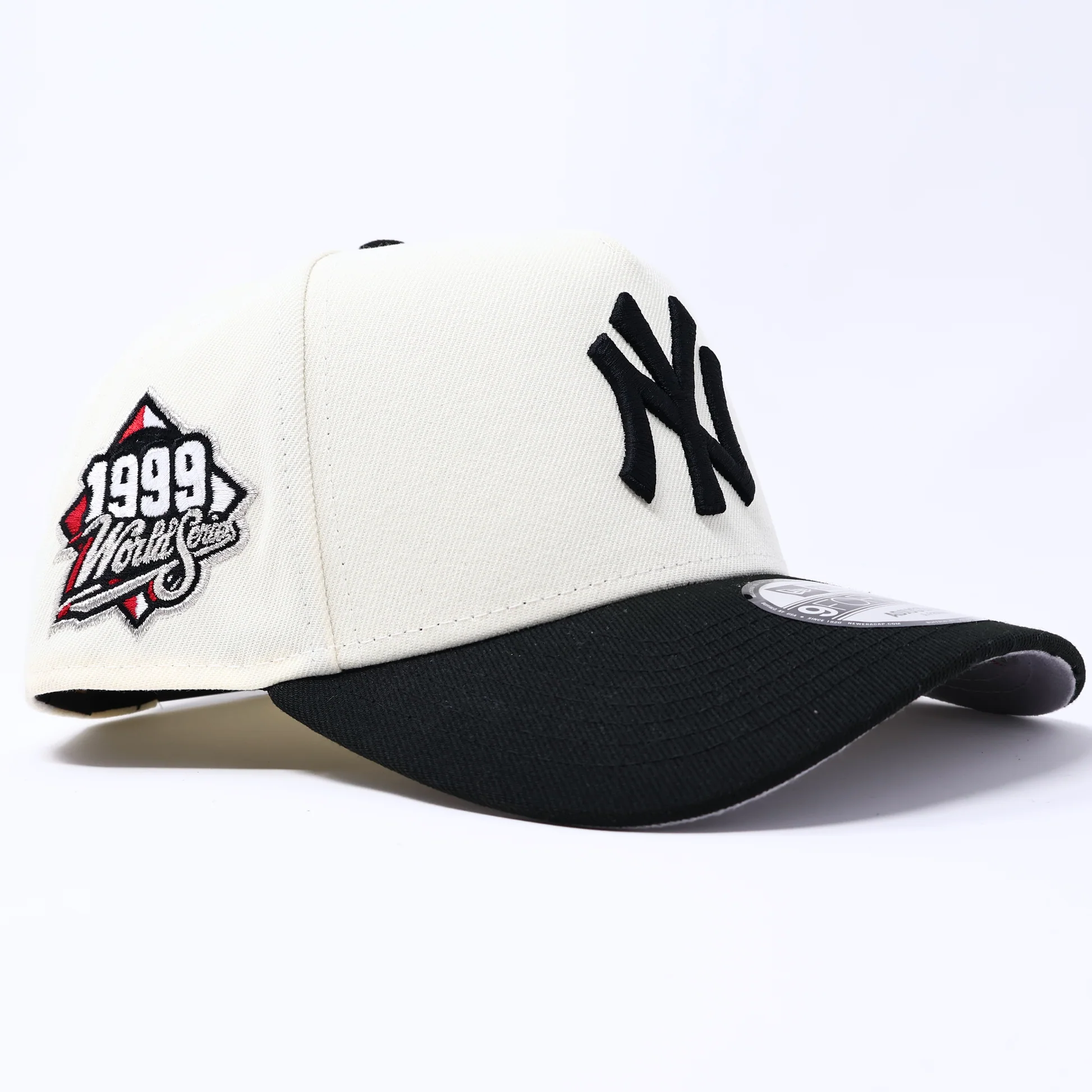 NEW ERA NEW YORK YANKEES SUBWAY SERIES 1999 CHROME TWO TONE EDITION 9FORTY A FRAME SNAPBACK CAP