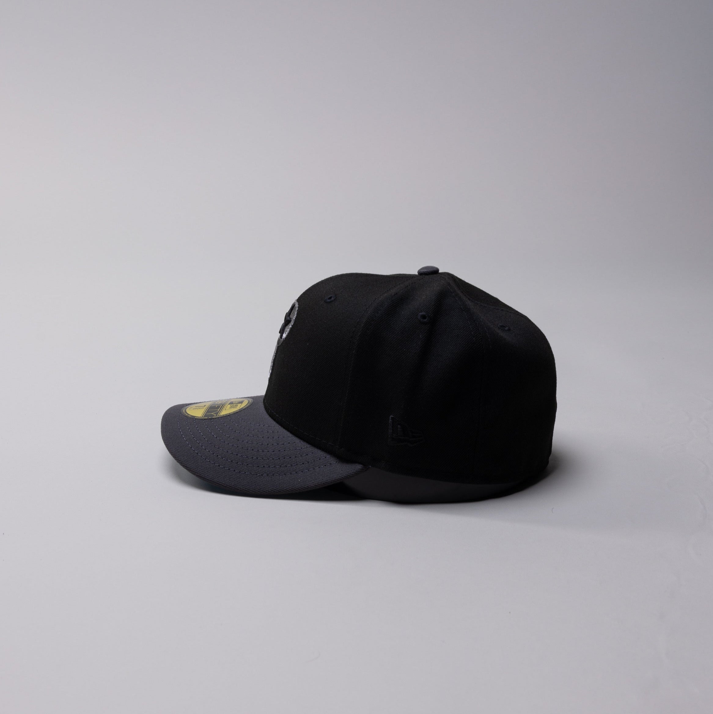 NEW ERA EXCLUSIVE 59FIFTY BLACK/ GREY PHILADELPHIA PHILLIES W/ 1996 ALL STAR GAME PATCH