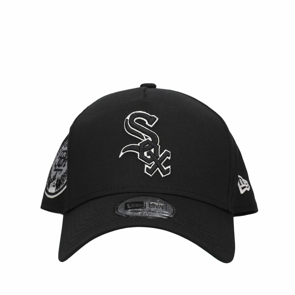 NEW ERA 9FORTY A MLB CHICAGO WHITE SOX. BLACK EDITION BASEBALL CAP