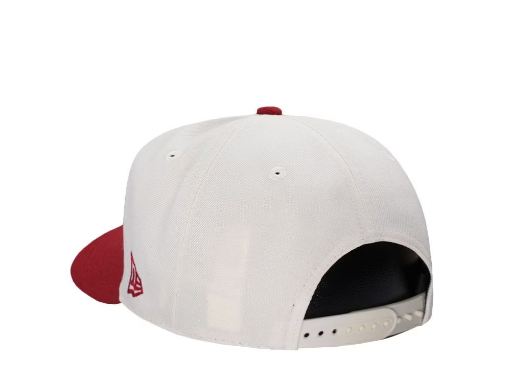 NEW ERA CLEVELAND INDIANS INAUGURAL SEASON 1994 CHROME TWO TONE EDITION A FRAME 9FIFTY SNAPBACK HAT