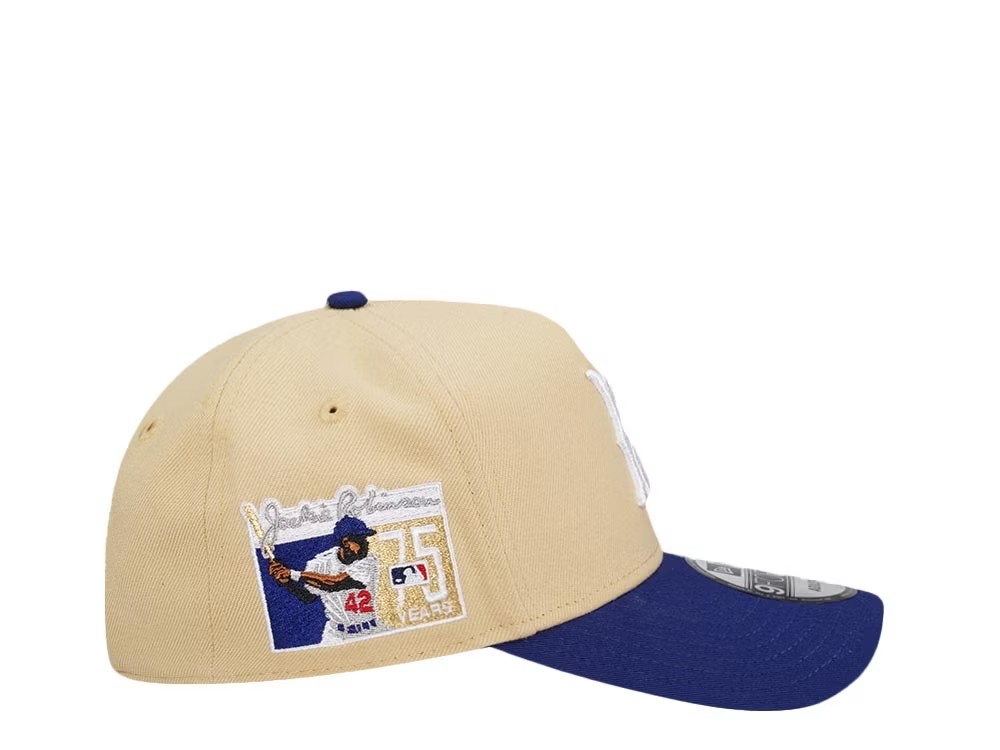 NEW ERA BROOKLYN DODGERS JACKIE ROBINSON 75 YEARS THROWBACK EDITION 9FORTY A FRAME SNAPBACK HAT