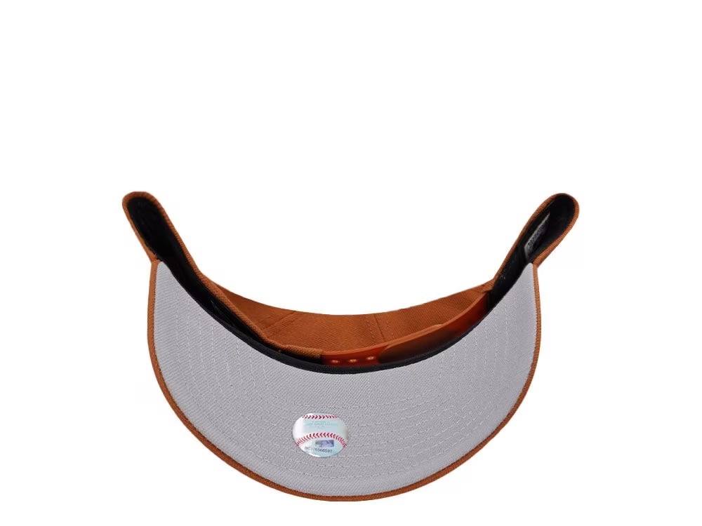 NEW ERA CHICAGO WHITE SOX COMISKEY PARK EARTHY BROWN EDITION 9FORTY A FRAME SNAPBACK HAT