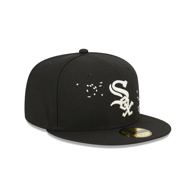 NEW ERA CHICAGO WHITE SOX MLB CHERRY BLOSSOM EMBROIDERED CASUAL BASEBALL CAP