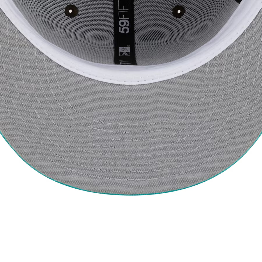 NEW ERA MEN'S CINCINNATI REDS NEW ERA BROWN/MINT WALNUT MINT 59FIFTY FITTED HAT