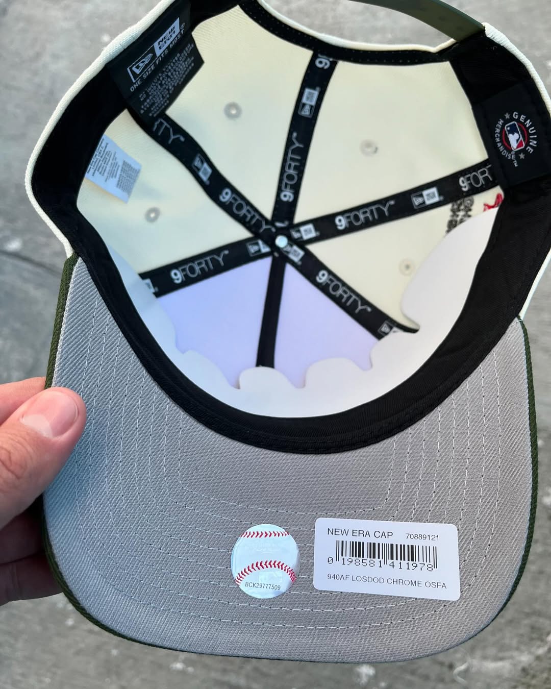 NEW ERA LOS ANGELES DODGERS OHTANI CHROME TWO TONE 9FORTY A FRAME SNAPBACK HAT