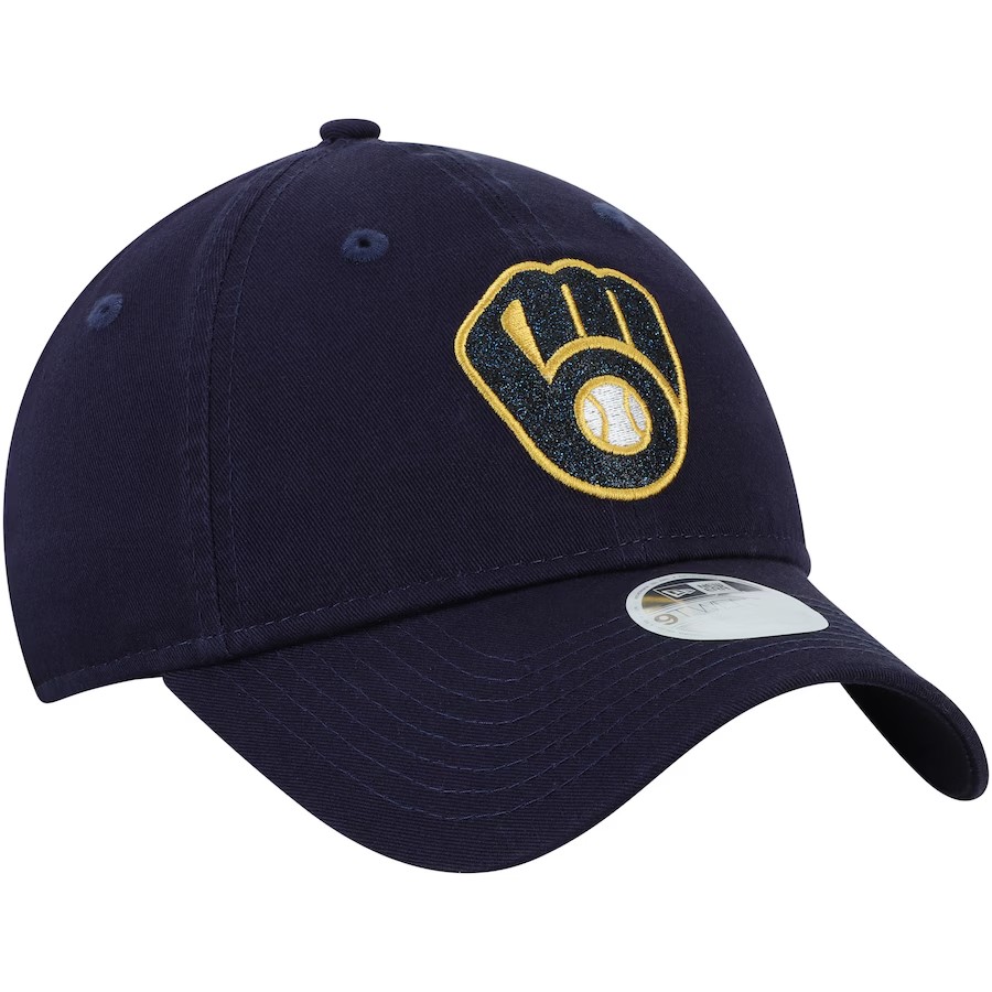 NEW ERA MILWAUKEE BREWERS DARK ROYAL ON-FIELD 59FIFTY FITTED CAP