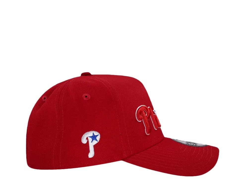 NEW ERA PHILADELPHIA PHILLIES ALL-STAR GAME 1996 ROYAL METALLIC 9FORTY A- FRAME BASEBALL CAP UNISEX HAT-COLLECTION SERIES