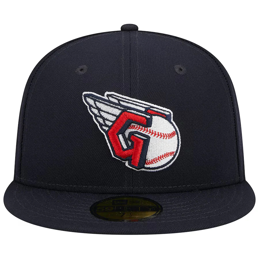 NEW ERA CLEVELAND GUARDIANS EVERGREEN BASIC 59FIFTY FITTED HAT
