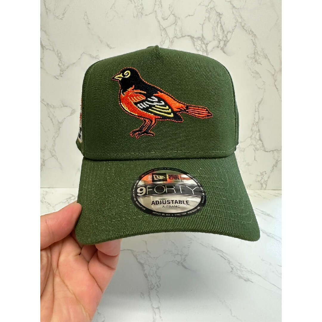 NEW ERA BALTIMORE ORIOLES 30TH ANNIVERSARY RIFLE PRIME EDITION 9FORTY A FRAME SNAPBACK HAT