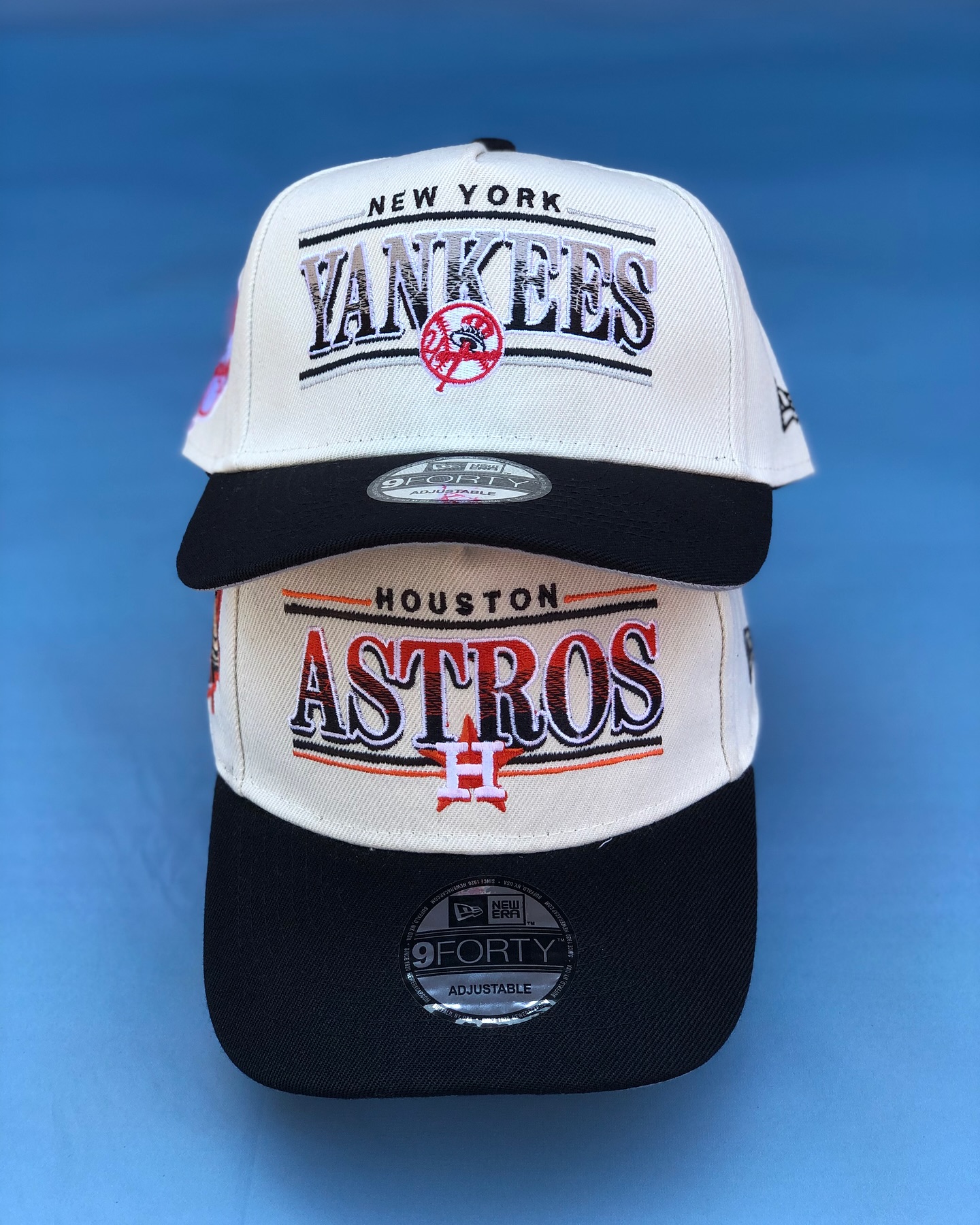 NEW ERA HOUSTON ASTROS ASTRO DOME RETRO CHROME TWO TONE EDITION 9FORTY A FRAME SNAPBACK HAT