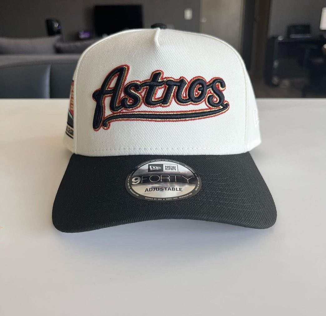 NEW ERA MLB HOUSTON ASTROS EMBROIDERED BASEBALL CAP