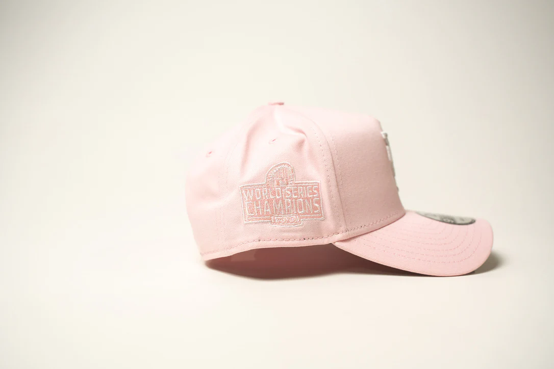 NEW ERA LOS ANGELES DODGERS 'UPSIDE DOWN LA POLYCHROMATIC' 9FORTY A-FRAME SNAPBACK