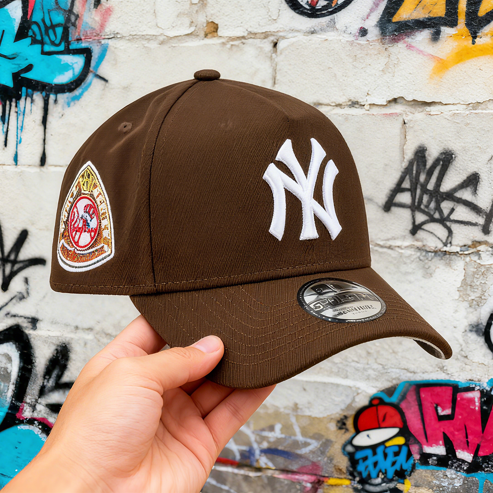 NEW ERA NEW YORK YANKEES COLOR FLIP BROWN 9FORTY A-FRAME SNAPBACK HAT