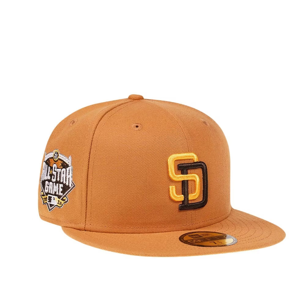 NEW ERA SAN DIEGO PADRES ALL STAR GAME 2016 PANAMA TAN EDITION 59FIFTY FITTED HAT