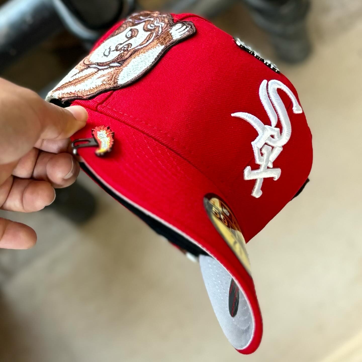 NEW ERA CHICAGO JON STAN EMBROIDERED CASUAL BASEBALL CAP