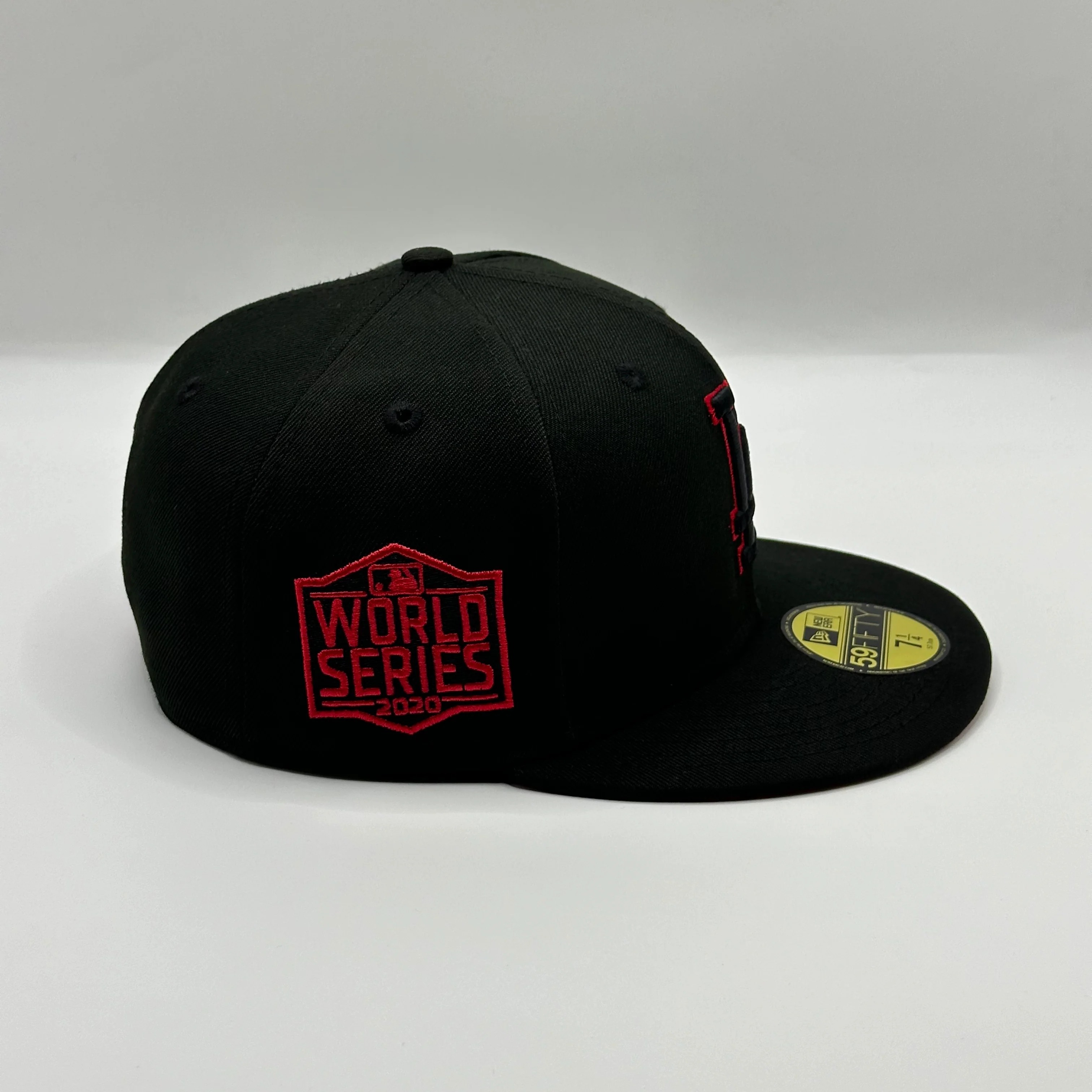 Black Red LA Dodgers 2020 World Series 59FIFTY Fitted