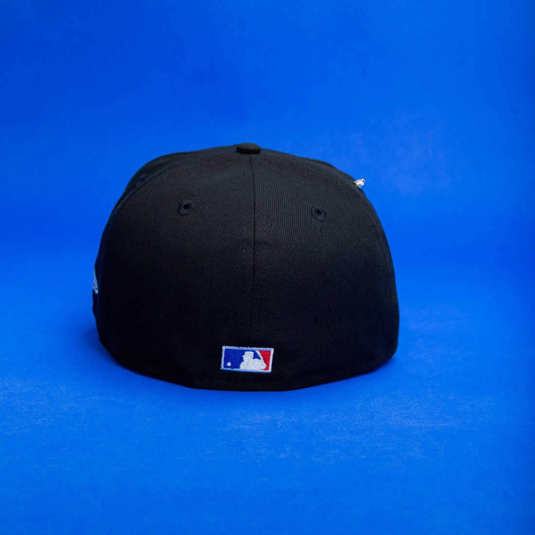 NEW ERA 59FIFTY BLACK LOS ANGELES ANGELS W/ 60TH ANNIVERSARY SIDE PATCH