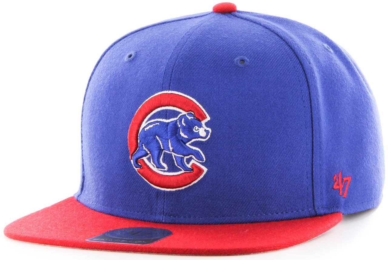 NEW ERA X 47BRAND CHICAGO CUBS SURE SHOT CAPTAIN TWO TONE SNAPBACK CAP