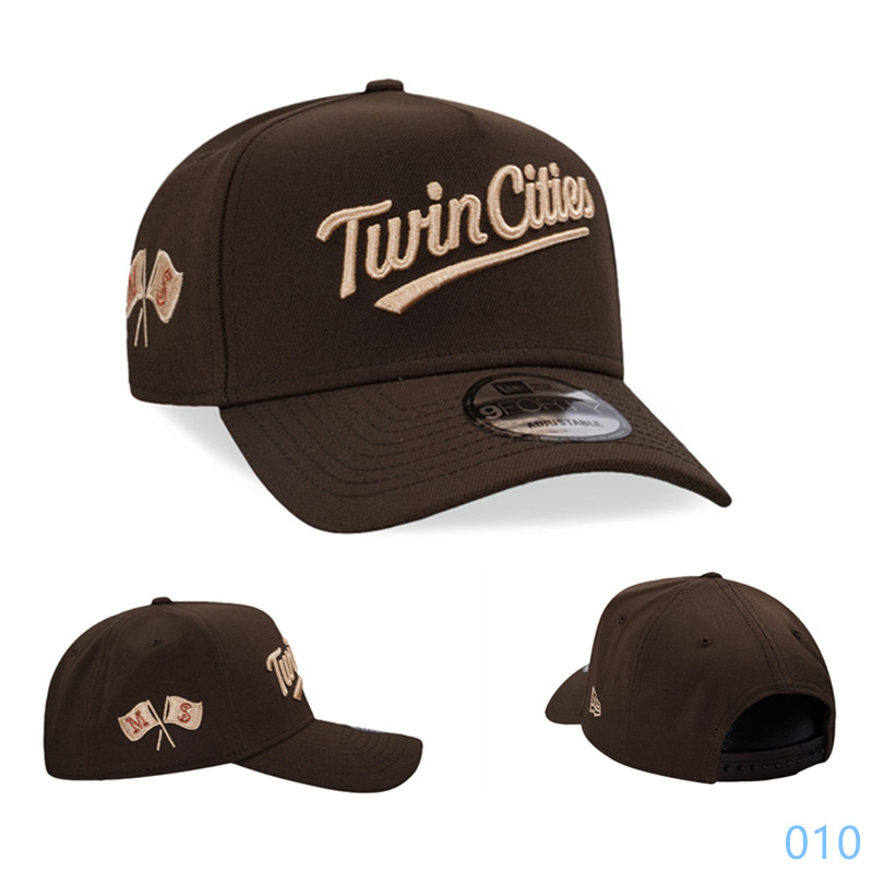 New Age Minnesota Twins Walnut Color 9Forty A- Frame Baseball Cap