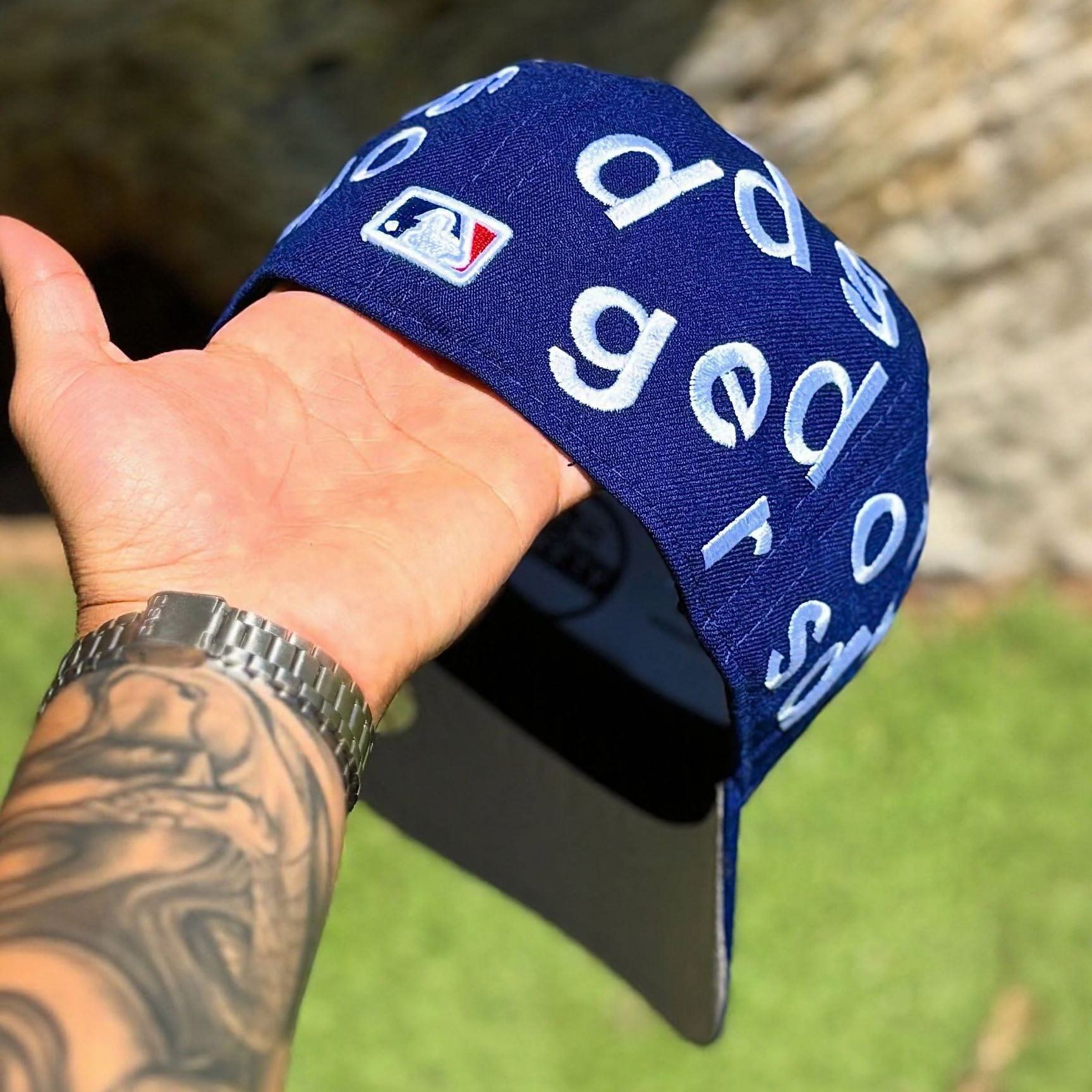 NEW ERA LOS ANGELES DODGERS TEAM CONFETTI EMBROIDERED CASUAL BASEBALL CAP