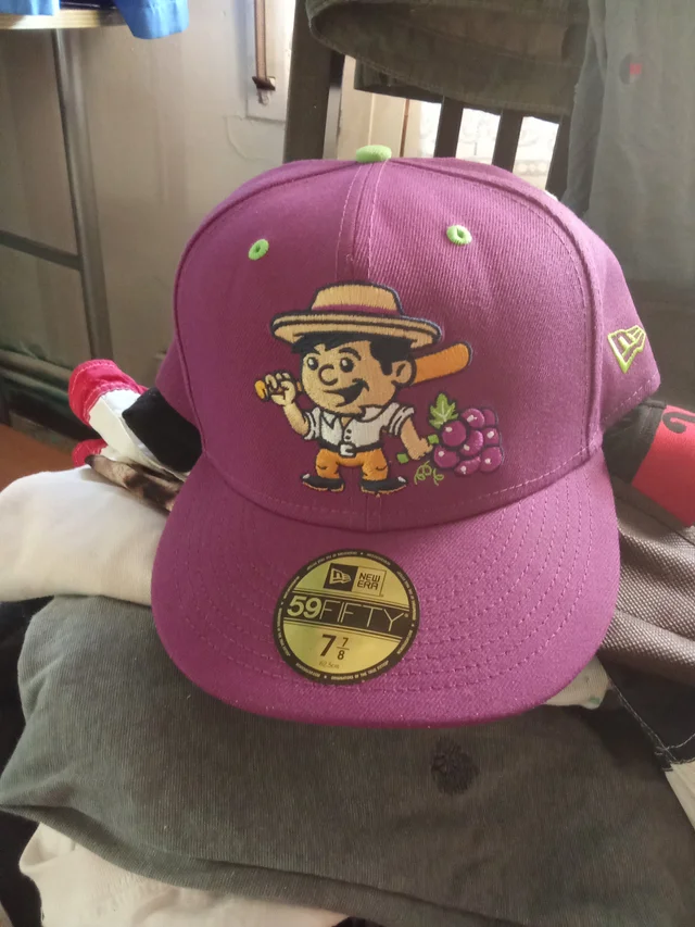 NEW ERA MEN'S PURPLE VINEROS DE TRI-CITY COPA DE LA DIVERSION 59FIFTY FITTED HAT