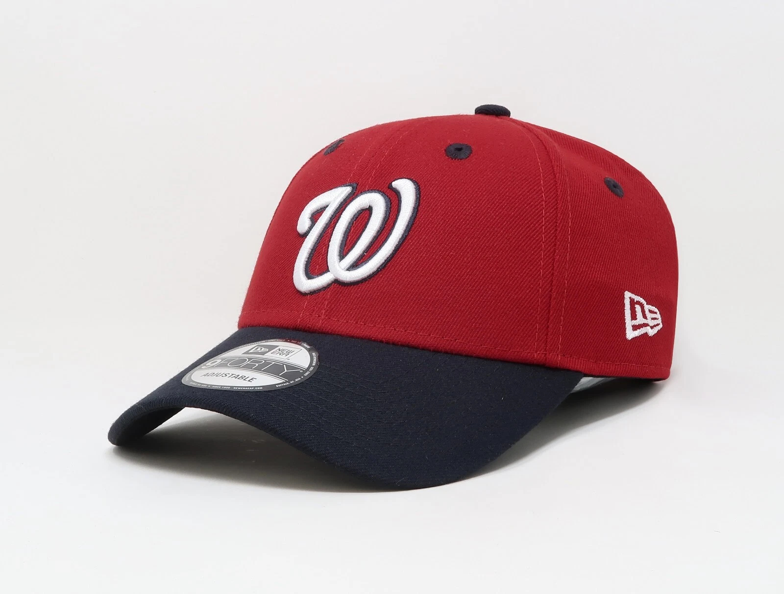 NEW ERA WASHINGTON NATIONALS FANATICS 2019 WORLD SERIES PATCH SNAPBACK HAT-RED & BLACK
