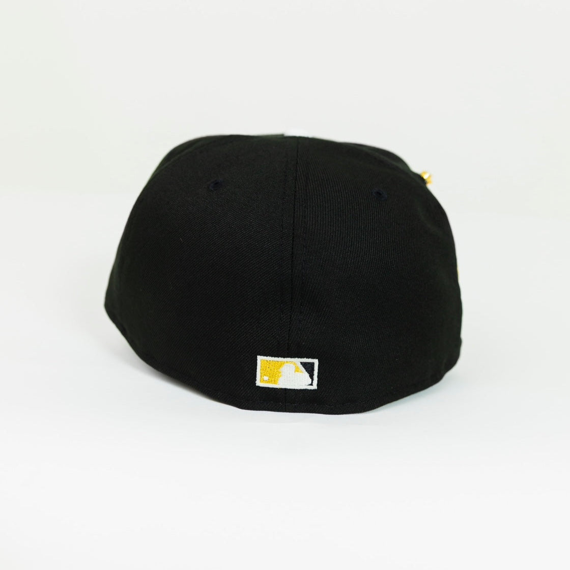 NEW ERA EXCLUSIVE 59FIFTY BLACK BALTIMORE ORIOLES W/ 30TH ANNIVERSARY SIDE PATCH