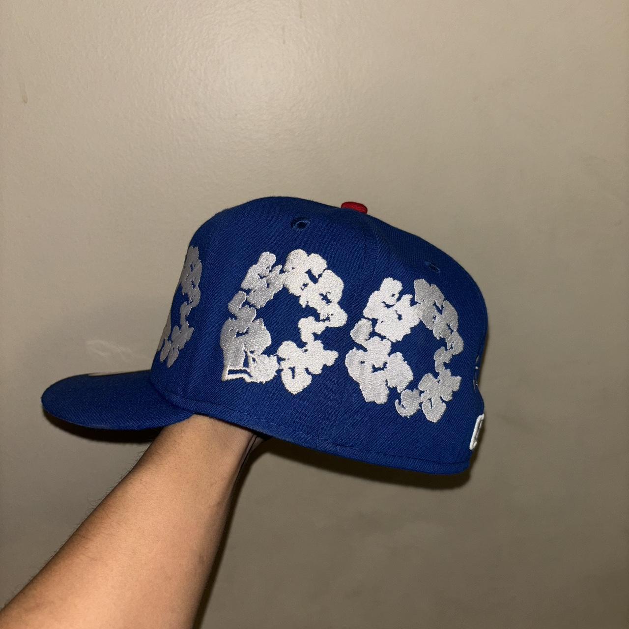 CHICAGO CUBS DENIM TEARS BLUE FC EXCLUSIVE FITTED HAT