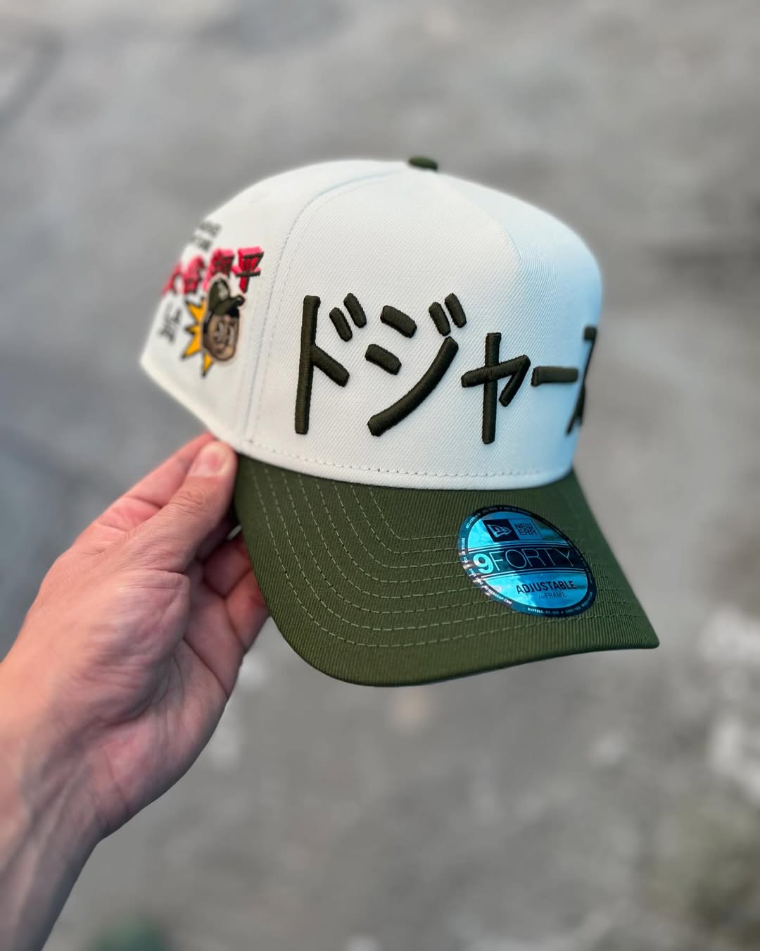 NEW ERA LOS ANGELES DODGERS OHTANI CHROME TWO TONE 9FORTY A FRAME SNAPBACK HAT