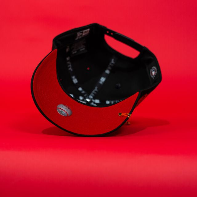 NEW ERA EXCLUSIVE 9FIFTY A-FRAME BLACK LOS ANGELES DODGERS W/ SPIDER WEB LOGO + 2024 MVP 