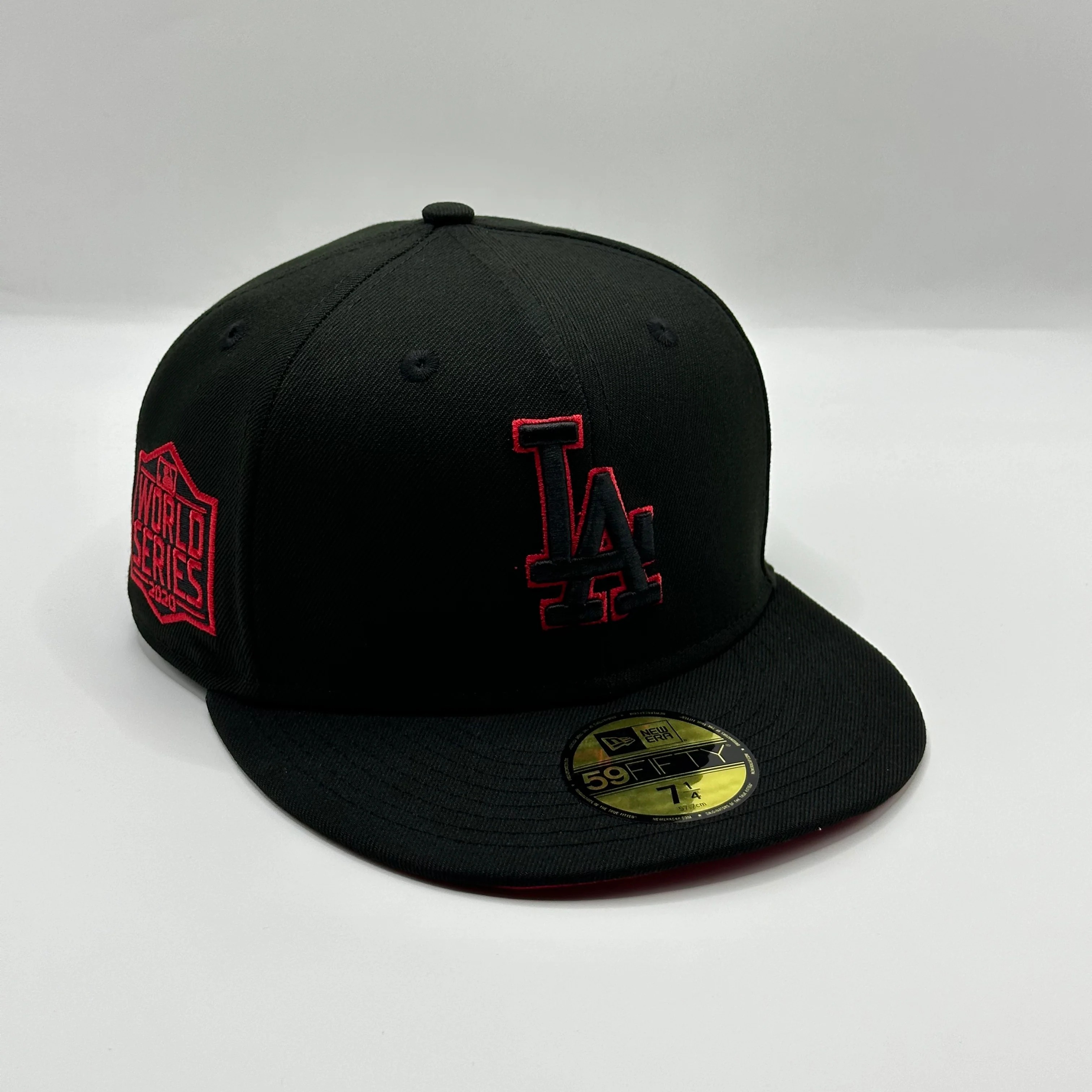 Black Red LA Dodgers 2020 World Series 59FIFTY Fitted