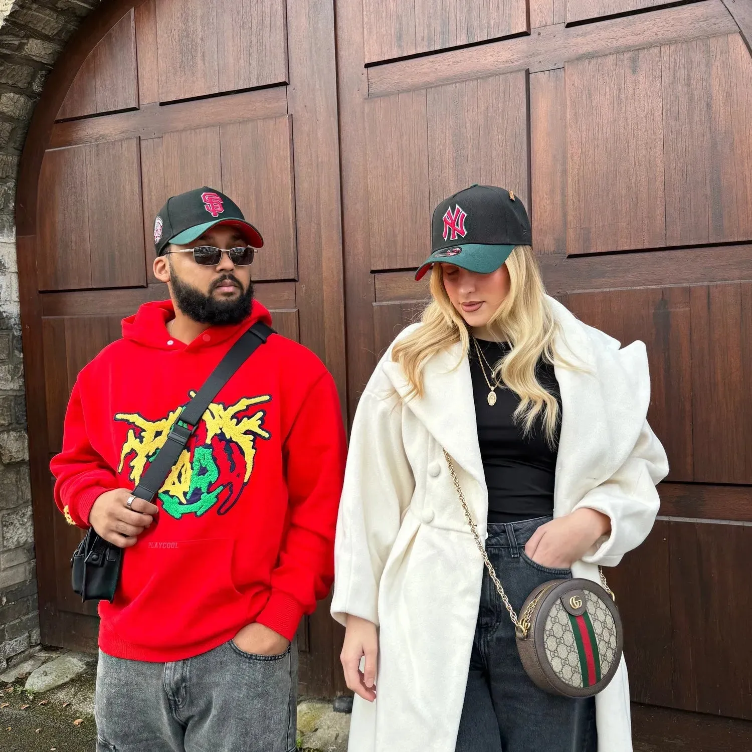 NEW ERA 9FORTY A-FRAME SAN FRANCISCO GIANTS 25TH ANNIVERSARY TWO TONE / SCARLET UV SNAPBACK