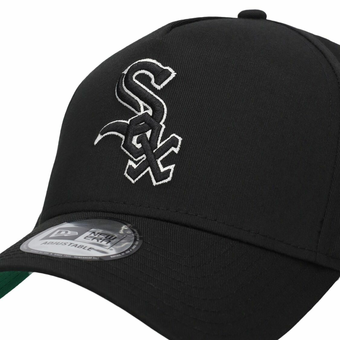 NEW ERA 9FORTY A MLB CHICAGO WHITE SOX. BLACK EDITION BASEBALL CAP