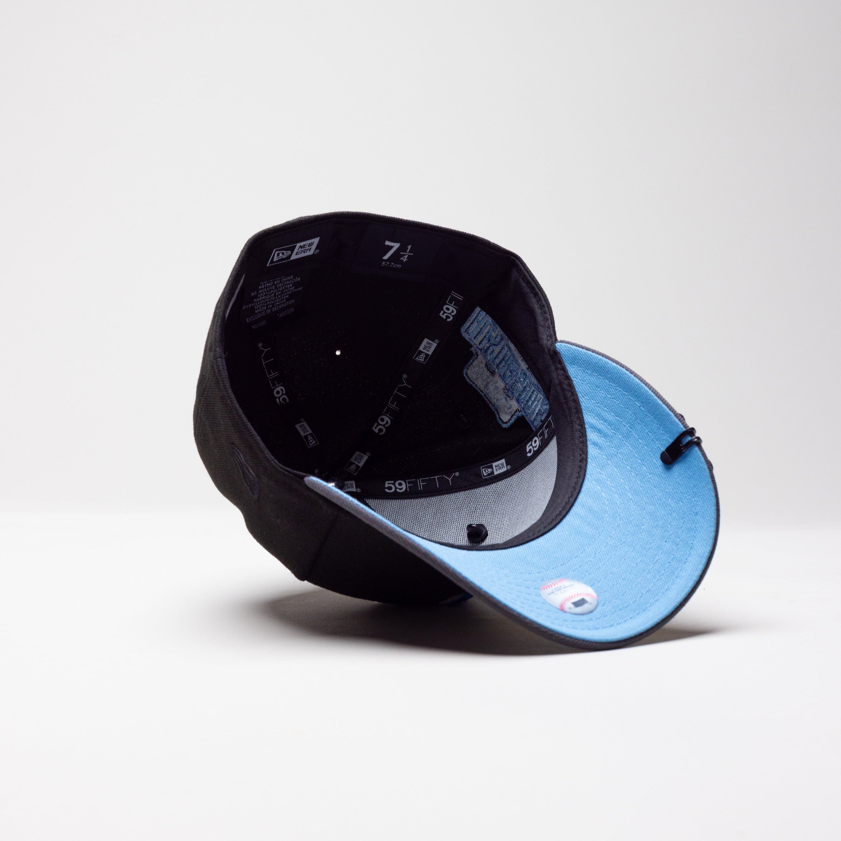 NEW ERA EXCLUSIVE 59FIFTY BLACK/ DARK GREY PHILADELPHIA PHILLIES W/ 1996 ALL STAR GAME PATCH