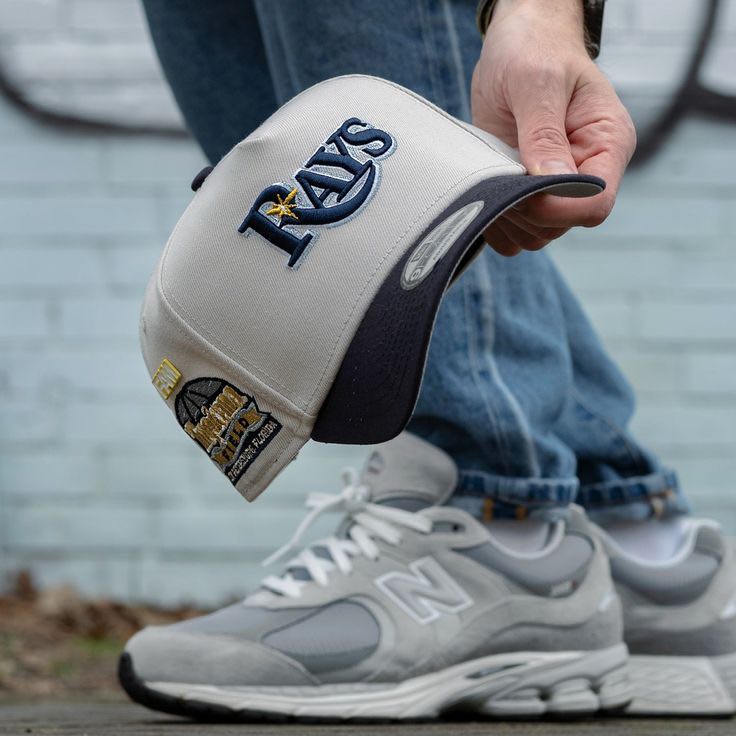 NEW ERA TAMPA BAY RAYS NEW ERA TEAM COLOR A- FRAME 9FORTY ADJUSTABLE HAT-MULTI STYLE