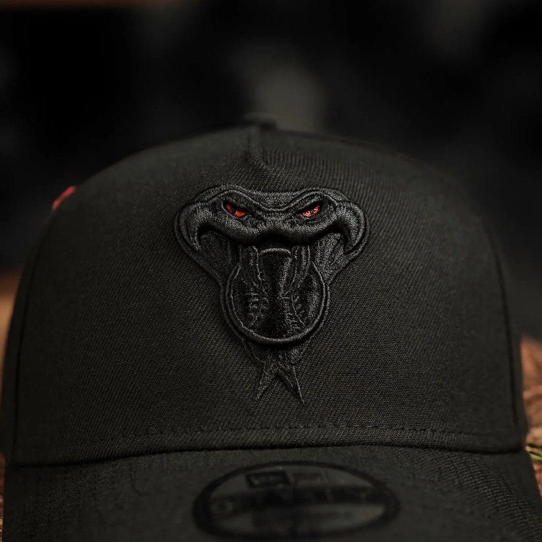 ARIZONA DIAMONDBACKS MLB BLACK SCARLET UV / NEW ERA 9FORTY A-FRAME