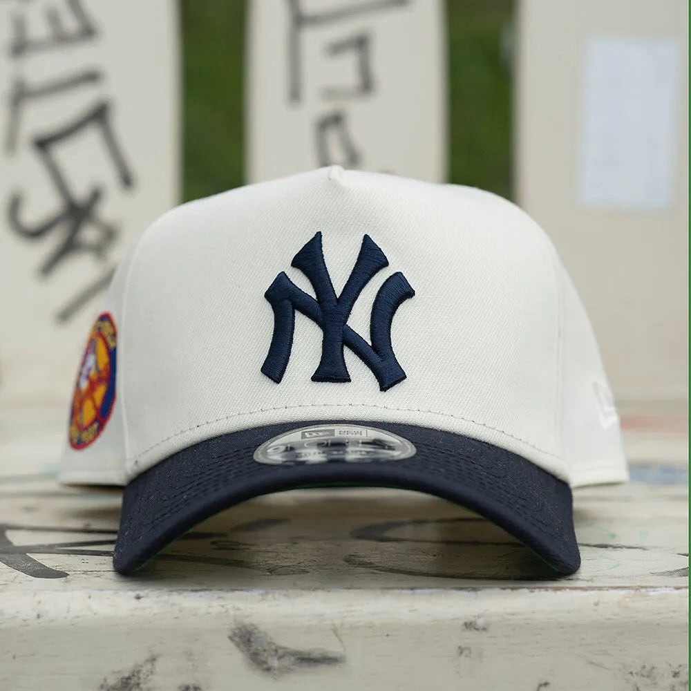 NEW ERA NEW YORK YANKEES 50TH ANNIVERSARY CHROME TWO TONE EDITION 9FORTY A FRAME SNAPBACK HAT CAP MLB