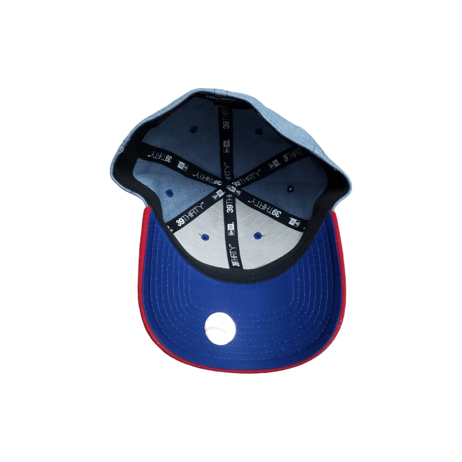 NEW ERA CHICAGO CUBS MLB 9FORTY 940 ADJUSTABLE CAP HAT HEATHER GRAY CROWN ROYAL BLUE VISOR RED/ROYAL BLUE