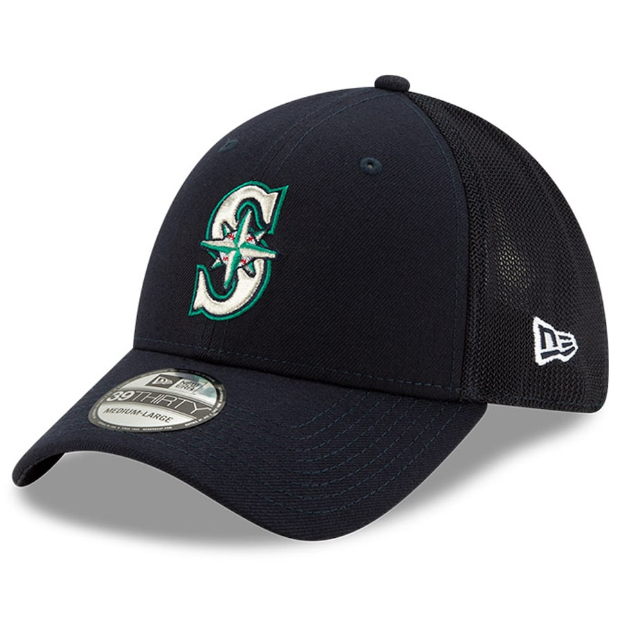 NEW ERA SEATTLE MARINER BABY BLUE-GRAY EMBROIDERY UNION 9 FORTY MULTIPLE STYLE
