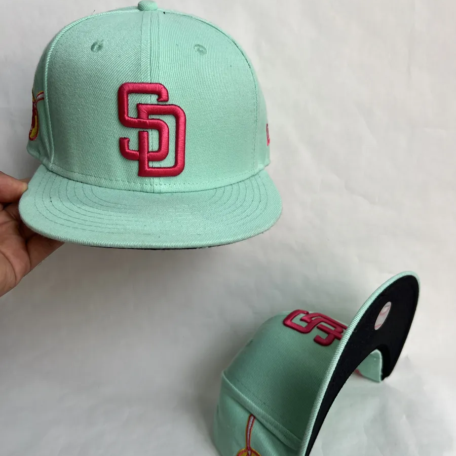 NEW ERA SAN DIEGO GORRA BEISBOLERA 59FYFTY EMBROIDERED CASUAL BASEBALL CAP