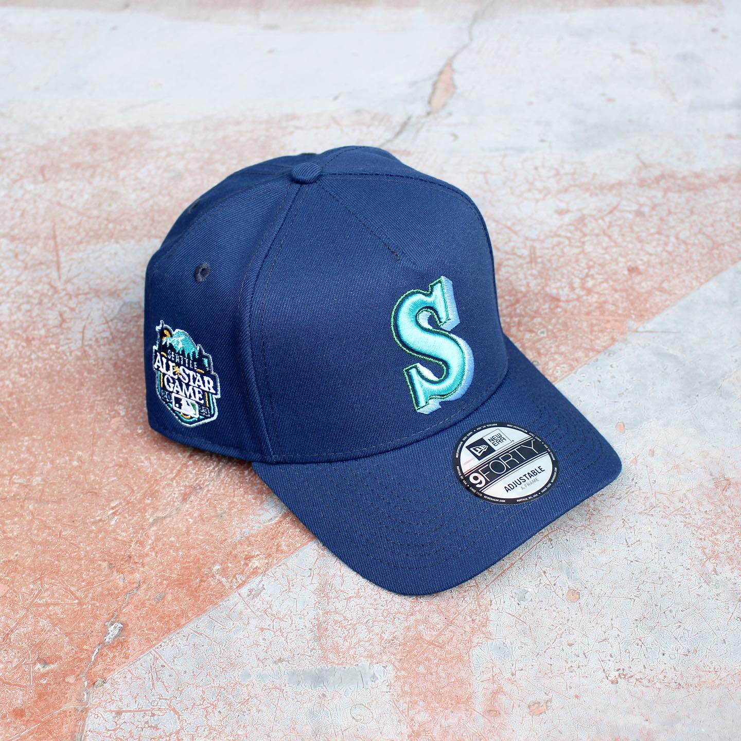 NEW ERA SEATTLE MARINERS LEAGUE 9 FORTY ADJUSTABLE