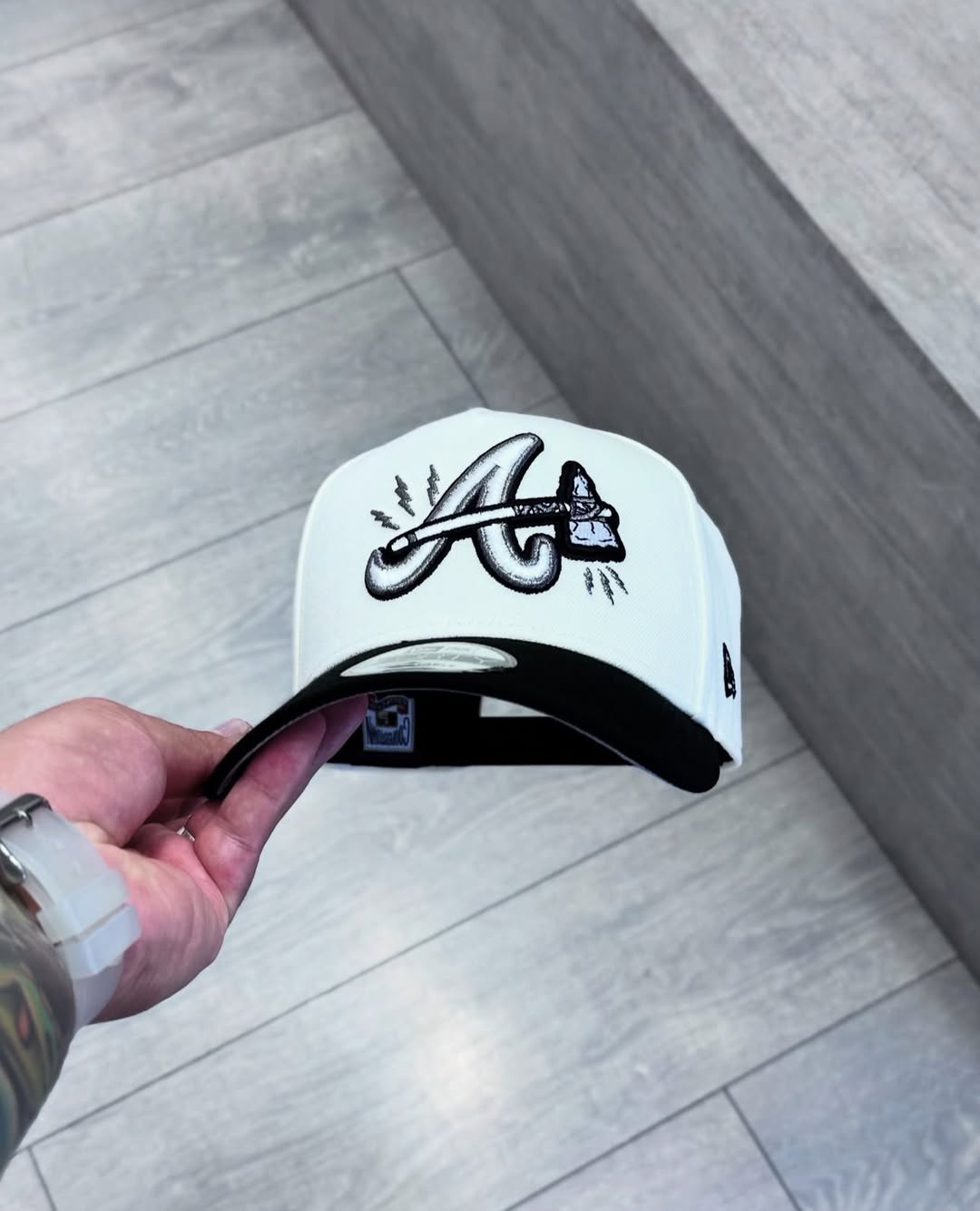 NEW ERA ATLANTA BRAVES 9FORTY ADJUSTABLE SNAPBACK