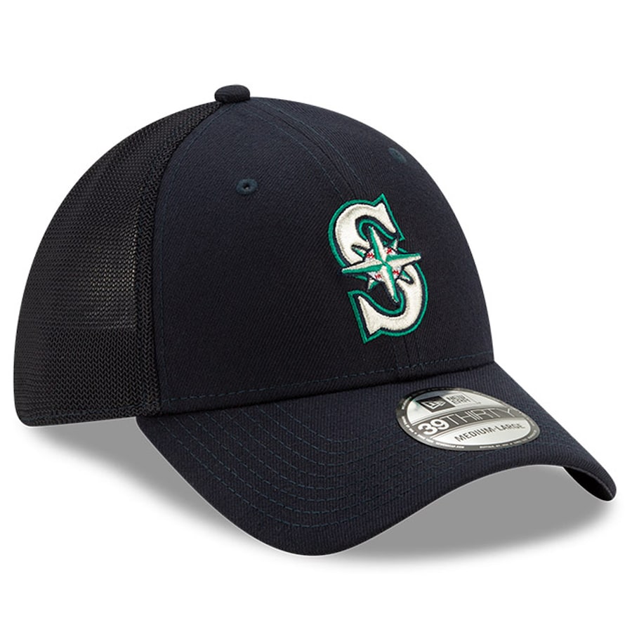 NEW ERA SEATTLE MARINER BABY BLUE-GRAY EMBROIDERY UNION 9 FORTY MULTIPLE STYLE