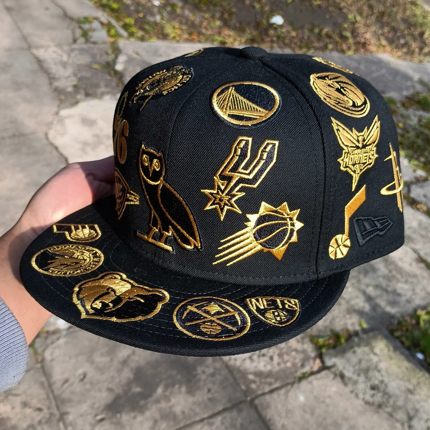 NEW ERA OVO NBA TEAM ICONS EMBROIDERED CASUAL BASEBALL CAP