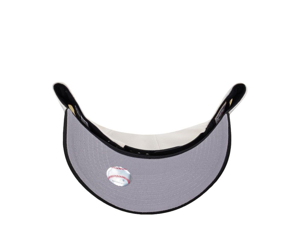 NEW ERA PITTSBURGH PIRATES ALL-STAR GAME TITANIUM WHITE SPELL BLACK CLASSIC 59FIFTY FIT CAP