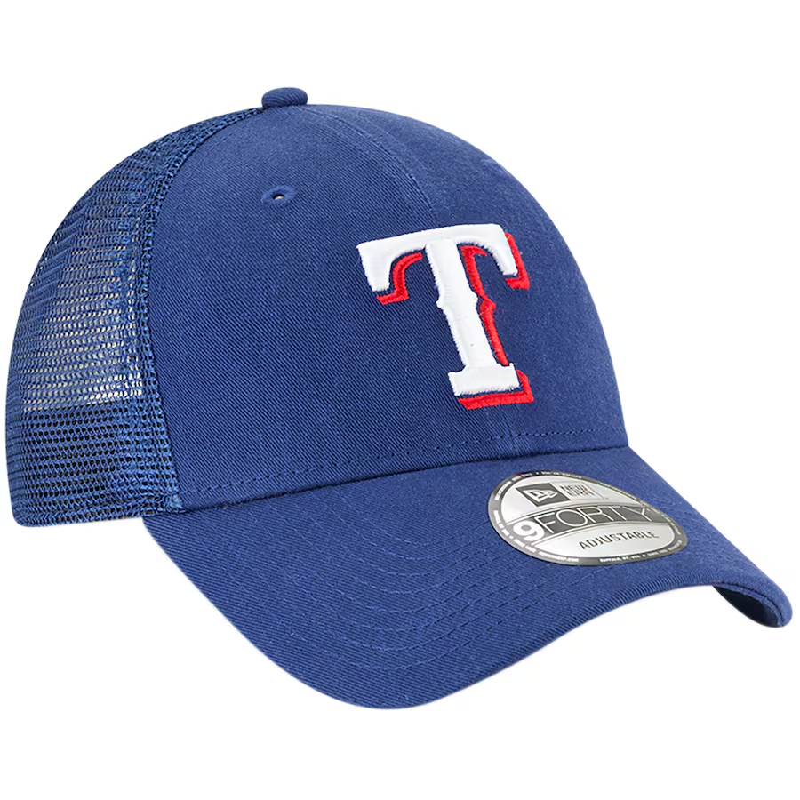 NEW ERA MESH BLUE-TEXAS DALLAS RANGERS 9FORTY TRUCKER