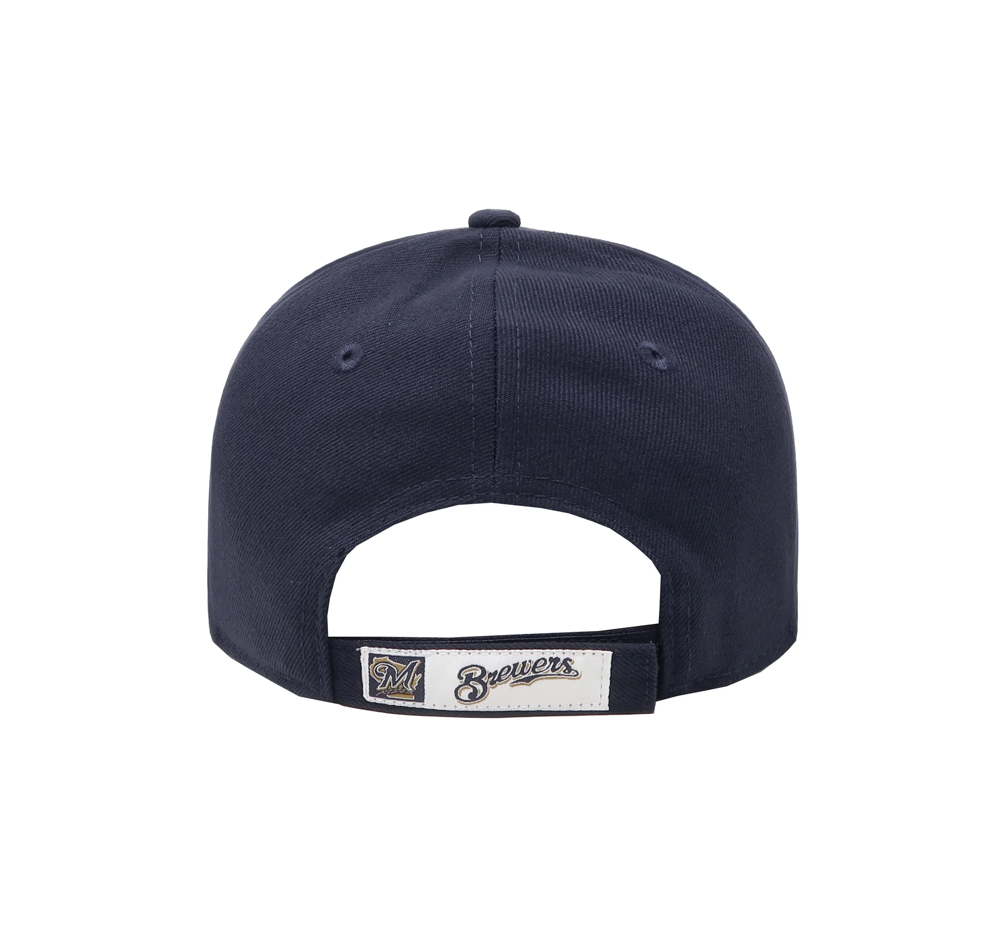 NEW ERA 9FORTY MEN'S MILWAUKEE BREWERS NAVY ADJUSTABLE GAME CAP